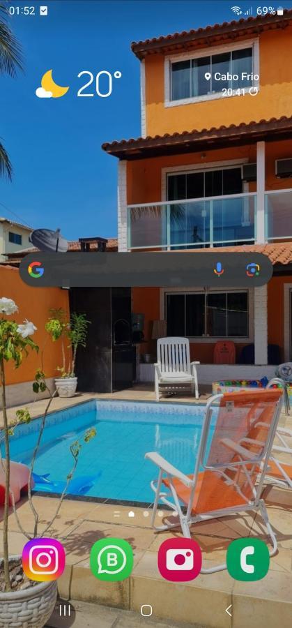 Pousada Paraiso Das Conchas Na Praia Do Pero Cabo Frio Rj Extérieur photo
